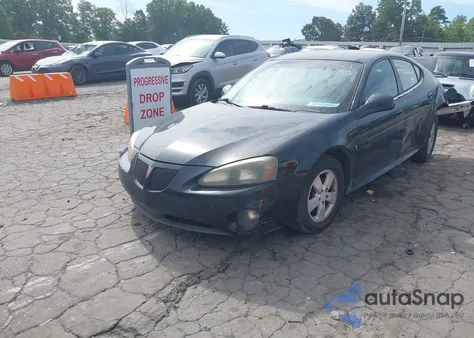 2008 Pontiac Grand Prix z USA, uszkodzony, nr VIN 2G2WP552081138932